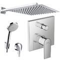 Hansgrohe Vernis Unterputz Duscharmatur Regendusche Kopfbrause 30cm Set ibox