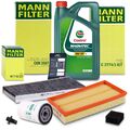 MANN-FILTER INSPEKTIONSPAKET+5L CASTROL MAGNATEC 5W-30 A5 FÜR FORD TRANSIT