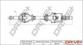 DR!VE+ ANTRIEBSWELLE 680mm VORNE LINKS passend für RENAULT GRAND MEGANE SCÉNIC |