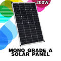 200W Solarmodul Solarpanel 12V Watt für Solarzelle/Wohnmobil/Balkonkraftwerk DE