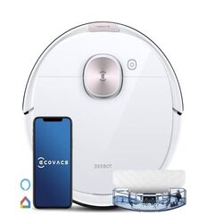 ecovacs deebot x2 omni robot vacuum cleaner withwiping function 8000pa (t8...