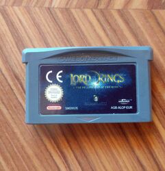 Lord Of The Rings The Fellowship Ring Nintendo Game Boy Advance Pal Eur