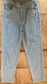 Damen Hose Jeans hellblau Gr. 18