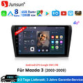 Android 13.0 Autoradio Für Mazda 3 2003-2009 GPS Navi WIFI BT CarPlay RDS 6+128G