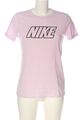 NIKE Print-Shirt Damen Gr. DE 36 pink-schwarz Casual-Look