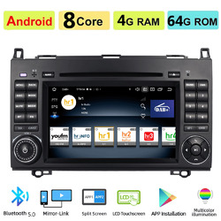 7"Autoradio DVD GPS Nav DAB Für Mercedes Benz B A Klasse W245 W169 Sprinter W906