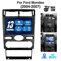 9" Carplay Autoradio Android 13 1+32G GPS RDS + Kamera Für Ford Mondeo 2004-2007