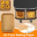 Backpapier für Friteuse Heißluftfritteuse Backofen Airfryer Liner 100/500Stk