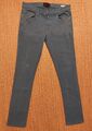 Bershka Herren Jeans Hose blau Größe 42 Skinny Fit