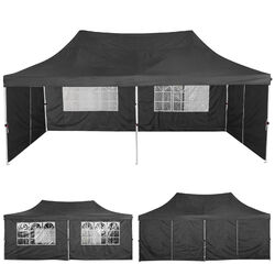 3x3-3x6m Faltpavillon Pavillon UV Gartenzelt Partyzelt Stabil Faltbar Wasserdich