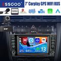 DAB+ 64G Autoradio Android 13 Carplay GPS BT Kam Für Mercedes Benz C-Klasse W203