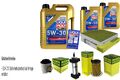 INSPEKTIONSKIT FILTER LIQUI MOLY ÖL 7L 5W-30 für Audi Q5 8R SQ5 TDI quattro 3.0