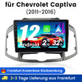 Für Chevrolet Captiva 2011-2016 10" Android 12 Carplay Autoradio GPS NAVI 2+32GB