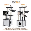 PAWZ Road Kratzbaum Holz Katzenbaum Kletterbaum Katzen Katzenkratzbaum Stabil