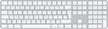 Apple Magic Keyboard Tastatur mit Touch ID Ziffernblock A2520 QWERTY English