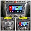 Android14 DAB+ Carplay Autoradio GPS Navi BT Für Opel Zafira B Corsa C D Astra H