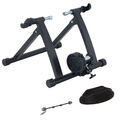 Rollentrainer mit Magnetbremse Fahrrad Rennrad Heimtrainer 26"-28"/700C Stahl