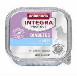 Animonda Integra Protect Diabetes mit Lachs | 16x 100g Katzenfutter