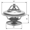 Thermostat Kühlmittel Gates TH11680G1 für Audi Bmw Ford Mercedes Benz Opel Jeep