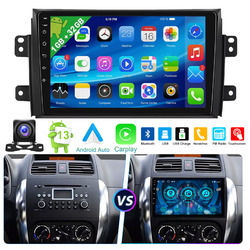 Für SUZUKI SX4 2006-2013 32G Android 13 Autoradio Apple Carplay GPS DSP BT + KAM