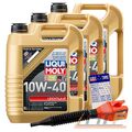 3x 5 L = 15 LITER LIQUI MOLY LEICHTLAUF 10W-40 MOTOR-ÖL MOTOREN-ÖL 32075042