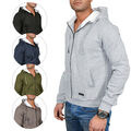 A. Salvarini Herren Sweatjacke Kapuzenpullover Jacke Kapuze Hoodie Sweater AS072