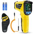 Infrarot Thermometer Temperaturmessgerät Digital Laser IR Pyrometer K-Sonde -...