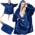 KESSER® Hoodie Decke Kuscheldecke Mit Ärmeln Deckenpullover Vielseitig Tragbare 