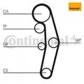 Zahnriemensatz CONTINENTAL CTAM CT1028K5 für VW Bora Golf IV