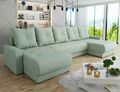 Ecksofa Driady Modern Best Eckcouch mit Schlaffunktion und Bettkasten Couch