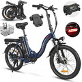 20 Zoll Elektrofahrrad SAMEBIKE CY20 350W 12Ah Klapprad E-Bike Citybike 35KM/H