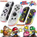 2er-Set Für Nintendo Switch Joy Con Controller Wireless Gamepad LED-Licht 2025