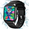 Bluetooth Smartwatch Schrittzähler Armbanduhr Sport Fitness Tracker Herren Damen