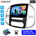 Android 13 Autoradio 1+32G Für Benz Vito W447 2014-2020 DAB+ GPS RDS WIFI BT Kam