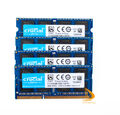 Crucial 32GB 4x 8GB PC3L-12800S DDR3 RAM 1600MHz SODIMM Laptop-Speicher 204Pin*&