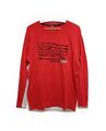 Enrico Mori Herren Sweatshirt Gr. XXL Longsleeve Oberteil langarm rot ⚓A3⚓