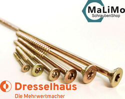 Spanplattenschrauben Dresselhaus JD-79 Teilgewinde verzinkt Torx HolzschraubenMADE IN GERMANY✅ GÜNSTIGER Preis✅ MULTI - Rabatt✅