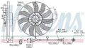 NISSENS Lüfter, Motorkühlung Links, Rechts u.a. für AUDI, SEAT, SKODA, VW
