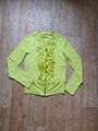 MARC CAIN marc cain Designer SHIRTJACKE Pulli Gr. N2, 36, S , Gelb