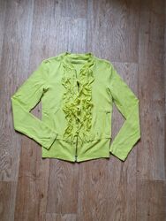 MARC CAIN marc cain Designer SHIRTJACKE Pulli Gr. N2, 36, S , Gelb