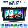 Für Suzuki Swift IV FZ 2011-2017 Autoradio Navi GPS WIFI Android13 Carplay 2+64G