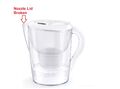 Brita Marella 3,5 Liter XL Wasserfilterkanne mit Filterkartusche 3086306 R NB