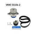 1x Wasserpumpe + Zahnriemensatz SKF VKMC 01106-2 passend für AUDI FIAT LANCIA