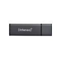 Intenso USB-Stick 2.0 Alu Line 4 GB anthrazit Datenspeicher im edlen Aluminium D