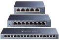 TP-Link 5, 8, 16 Ports Gigabit Netzwerk Switch Verteiler LAN RJ-45 Hub leise