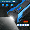 Auto KFZ Starthilfe Jump Starter 99900mAh Ladegerät Booster Powerbank 2000A peak