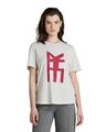 G-Star RAW, Damen T-Shirt, Big graphic r t wmn, cool grey, Grau, S