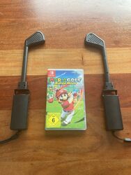 Mario Golf Super Rush (Nintendo Switch, 2021) mit 2 Golfschlägern