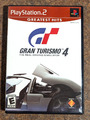 Gran Turismo 4 Greatest Hits (Sony PlayStation 2, PS2 2006) COMPLETE TESTED NTSC