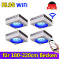 4x PopBloom RL90 WiFi Light meerwasser aquarium beleuchtung led reef 72inch Tank